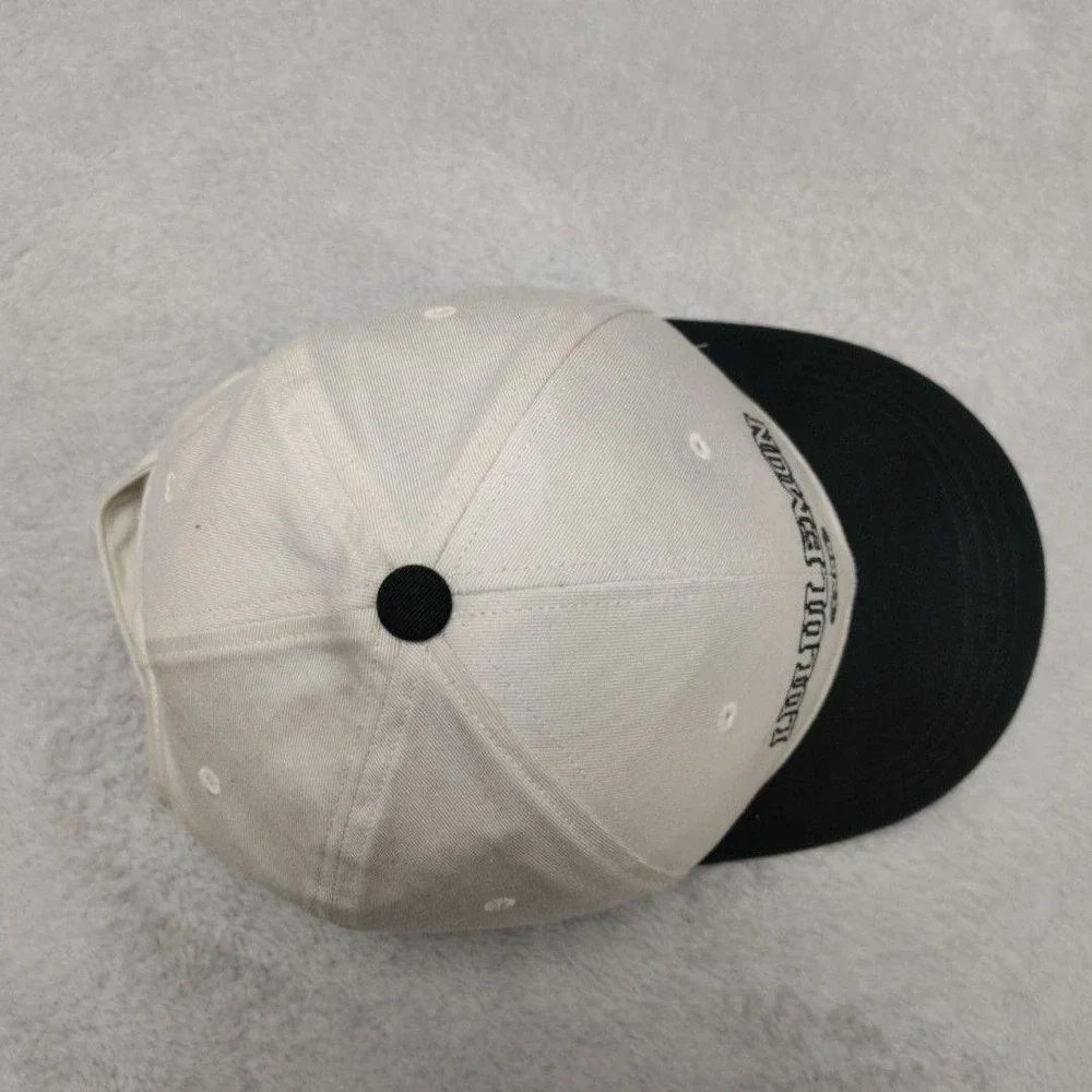 Lululemon Hat Cap Strap Back Adjustable Womens S/M White Colorblock 5 Panel